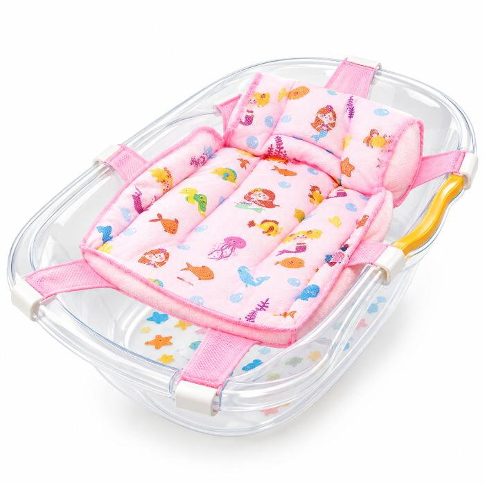 Hamac din spuma pentru cadita Ocean Baby, Roz [7]
