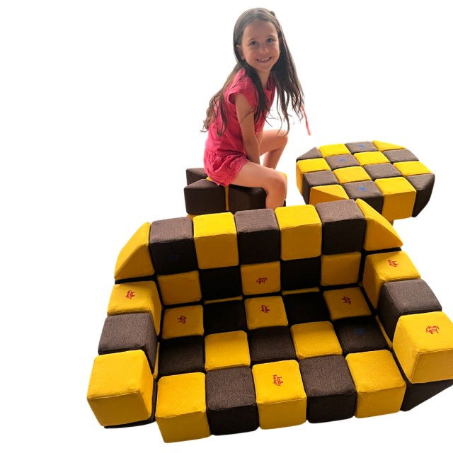 Inchiriaza pentru 10 zile Cuburile Magnetice JollyHeap® – 50 piese [27]
