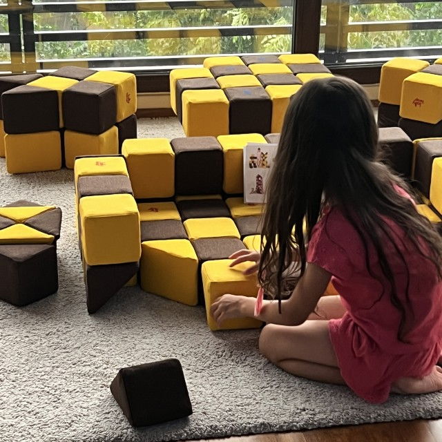 Inchiriaza pentru 10 zile Cuburile Magnetice JollyHeap® – 50 piese [9]