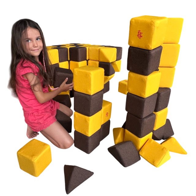 Inchiriaza pentru 10 zile Cuburile Magnetice JollyHeap® – Set 100 Bucati [27]