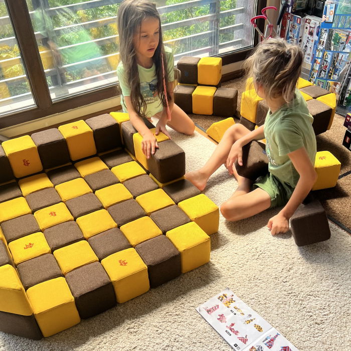 Inchiriaza pentru 10 zile Cuburile Magnetice JollyHeap® – Set 100 Bucati [7]