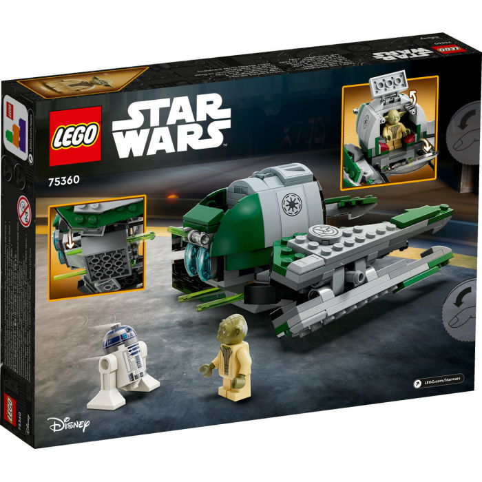 LEGO® Star Wars - Jedi Starfighter al lui Yoda (75360), 253 piese [3]