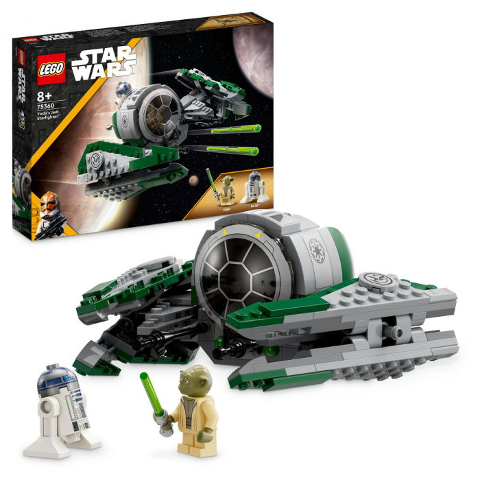 LEGO® Star Wars - Jedi Starfighter al lui Yoda (75360), 253 piese [1]