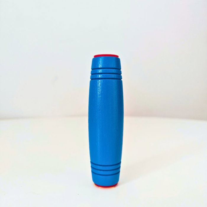 Jucarie antistres Fidget Stick Mokuru din lemn, diverse culori [7]