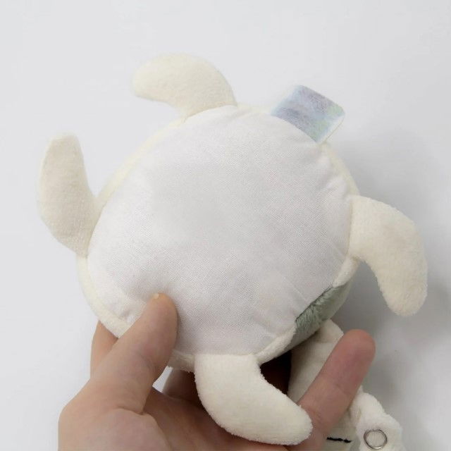 Jucarie zornaitoare BabyJem, Broscuta testoasa din plus, +3 luni, Verde [5]