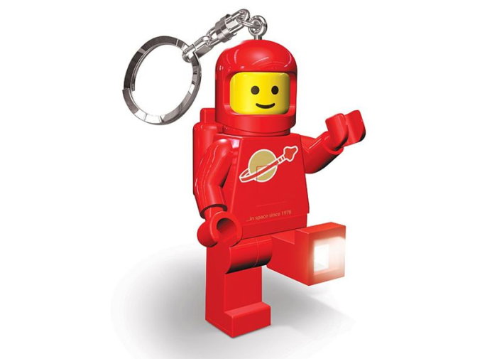 Breloc cu Lanterna LEGO® astronaut  - rosu (LGL-KE10-R) [1]