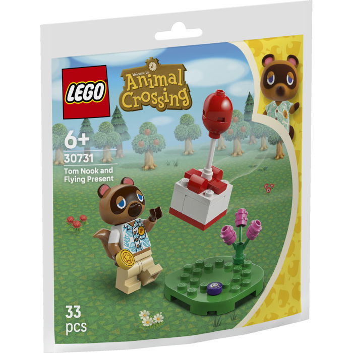 LEGO® Animal Crossing - Tom Nook si un cadou zburator (30731), 33 piese [1]