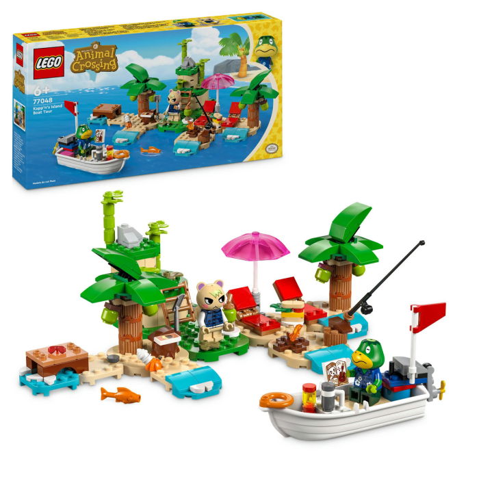  LEGO®  Animal Crossing - Turul insulei cu barca lui Kapp'n (77048), 233 piese [1]