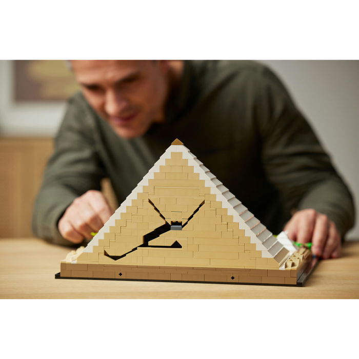  LEGO®  Architecture - Marea Piramida din Giza (21058), 1476 piese [4]