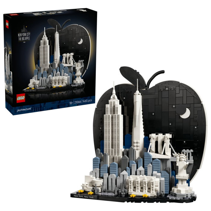 LEGO® Architecture - New York City - The Big Apple (21066), 1465 piese [1]