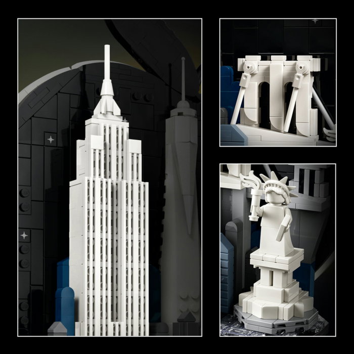 LEGO® Architecture - New York City - The Big Apple (21066), 1465 piese [6]