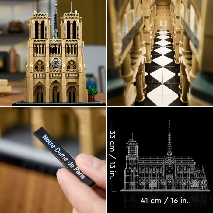 LEGO® Architecture - Notre-Dame de Paris (21061), 4383 piese [10]