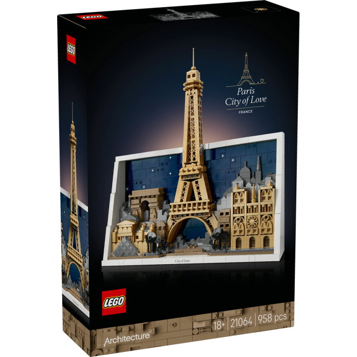 LEGO® Architecture - Oraşul iubirii (21064), 958 piese [2]