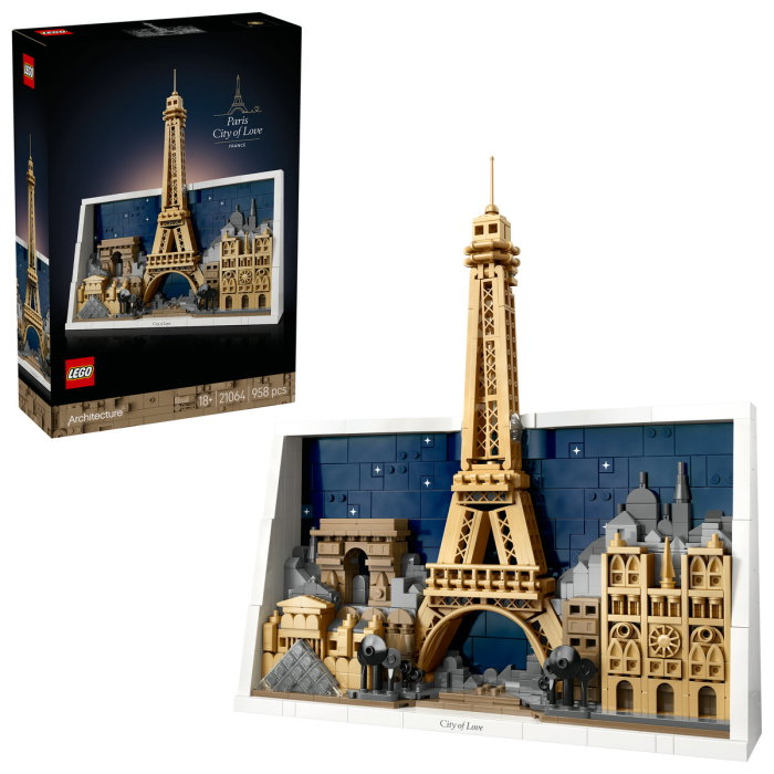 LEGO® Architecture - Oraşul iubirii (21064), 958 piese [1]