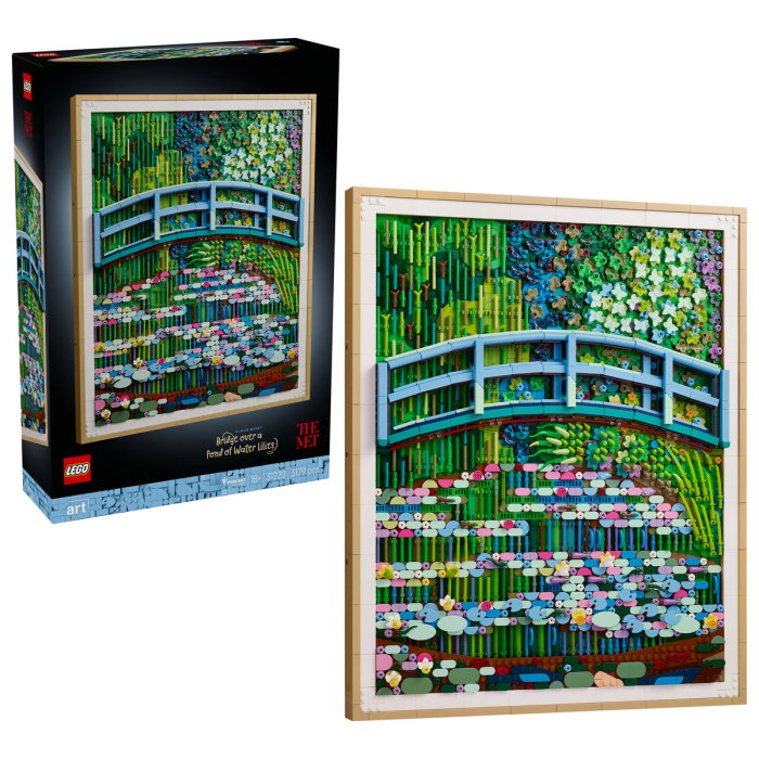 LEGO® Art - Claude Monet - Pod peste lac cu nuferi (31220), 3179 piese [1]