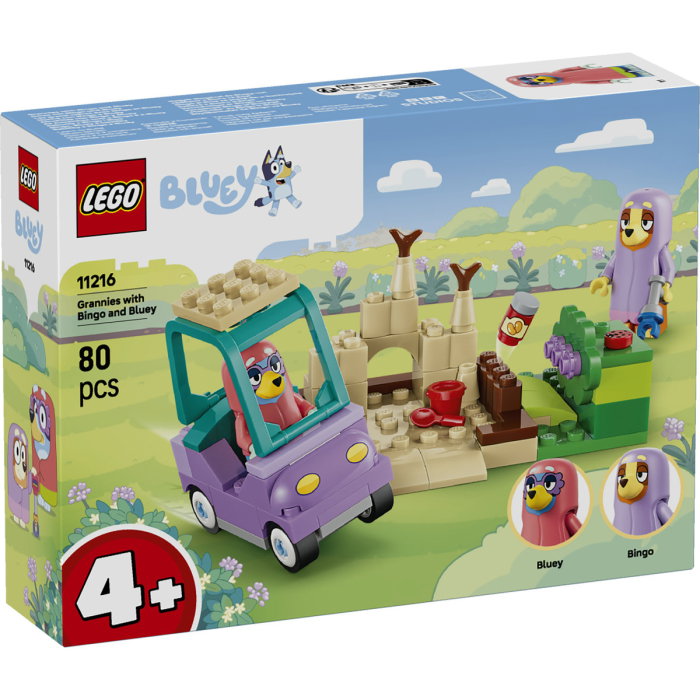LEGO® Bluey - Bingo si Blue se joaca de-a bunicutele (11216), 80 piese [2]