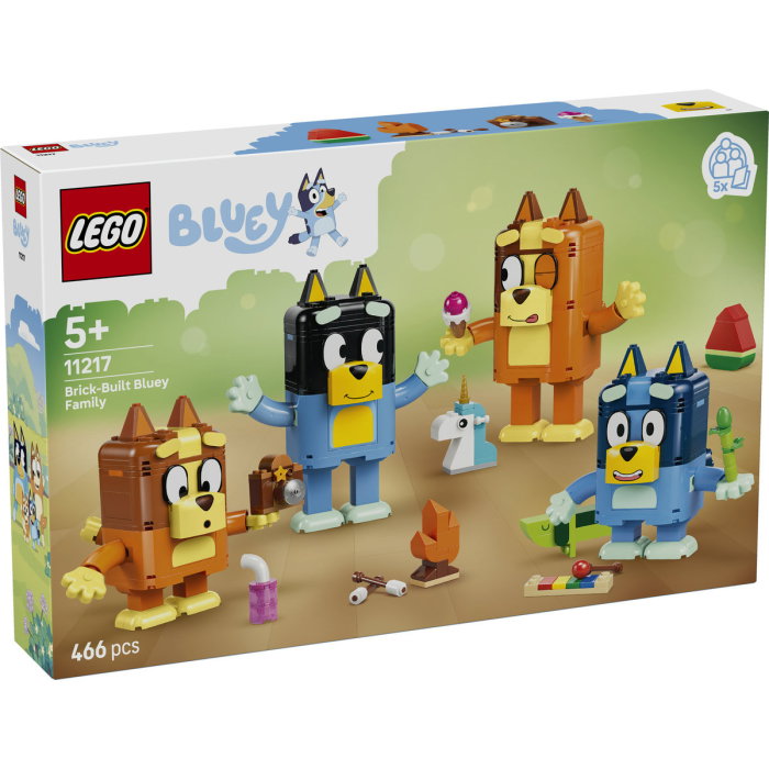 LEGO® Bluey - Familia lui Blue din caramizi (11217), 466 piese [2]
