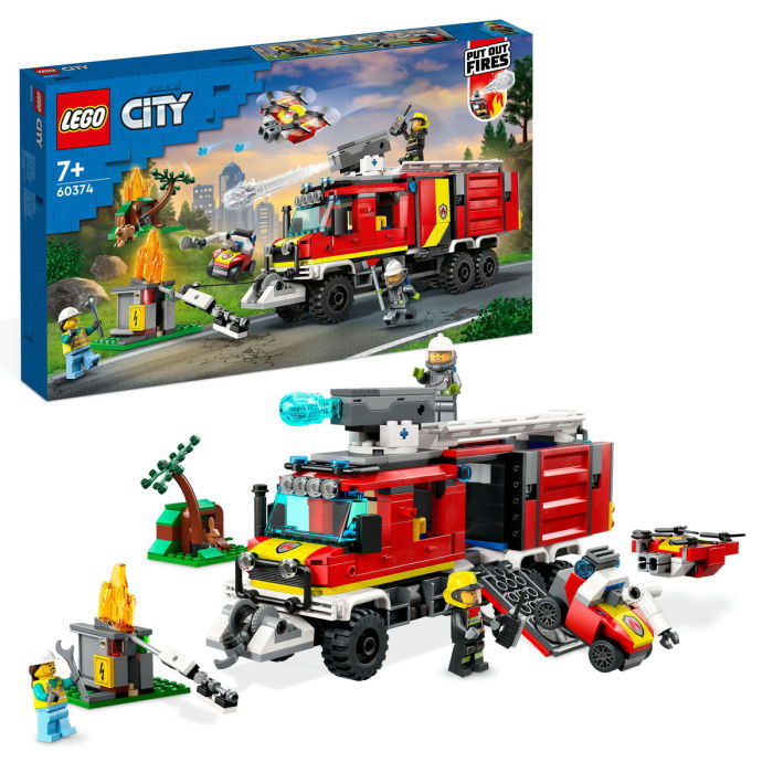 LEGO® City - Camion de pompieri (60374), 502 piese [1]