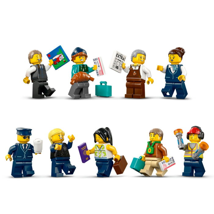 LEGO® City -  Aeroport cu avion (60502), 887 piese [5]