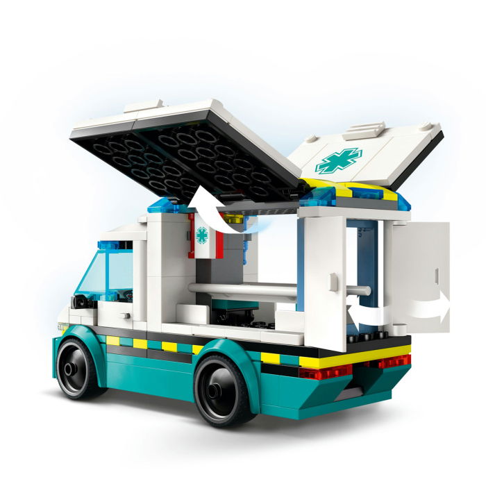 LEGO® City - Ambulanta de urgente (60451), 184 piese [4]