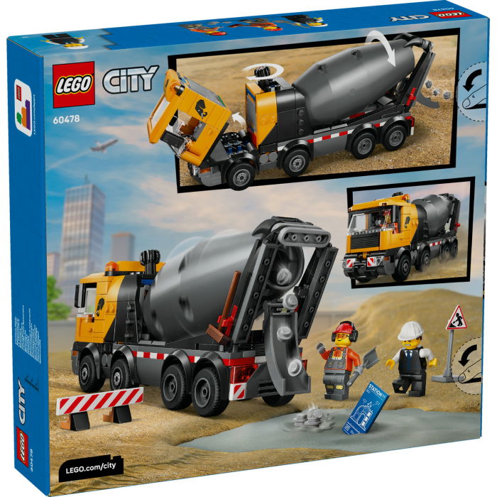LEGO® City -  Autobetoniera (60478), 371 piese [3]