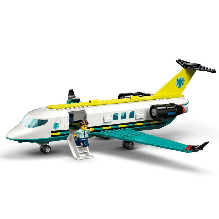 LEGO®  City - Avion-ambulanta pentru urgente (60465), 403 piese [4]