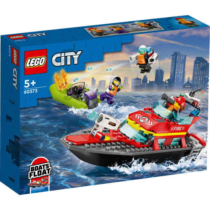 LEGO® City -  Barca de salvare a pompierilor (60373), 144 piese [2]