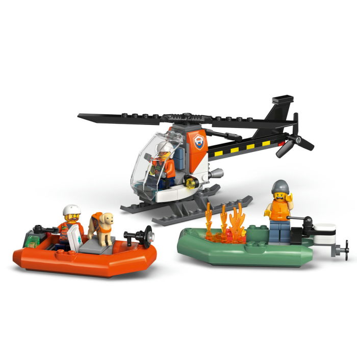 LEGO® City - Barca de salvare si elicopter ale Pazei de Coasta (60504), 742 piese [7]