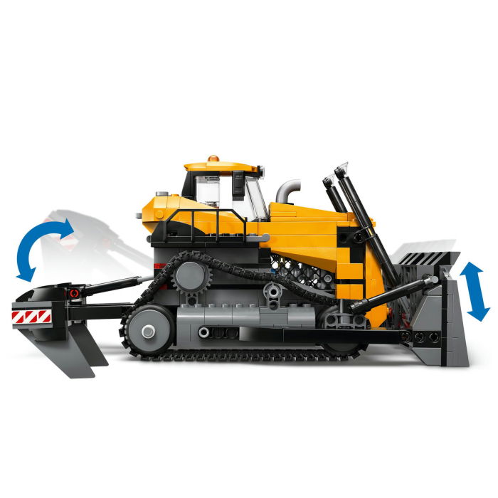 LEGO®  City - Buldozer galben (60466), 682 piese [5]
