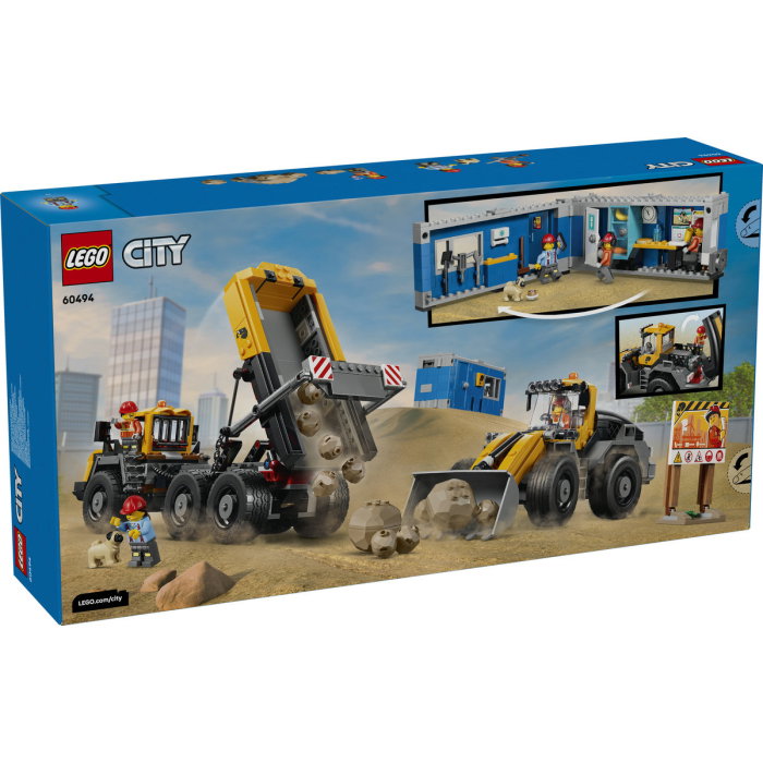 LEGO® City - Camion basculant si incarcator frontal (60494), 1132 piese [3]