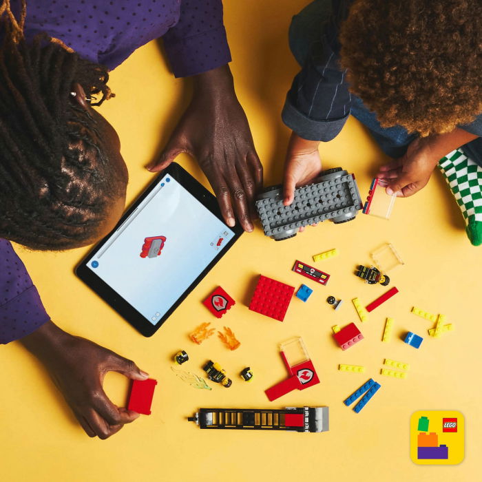  LEGO®  City - Camion de pompieri cu scara (60463), 82 piese [5]