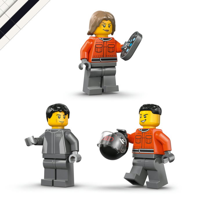 LEGO® City - Camion de prezentare F1® cu masina de curse Audi F1 (60493), 508 piese [6]