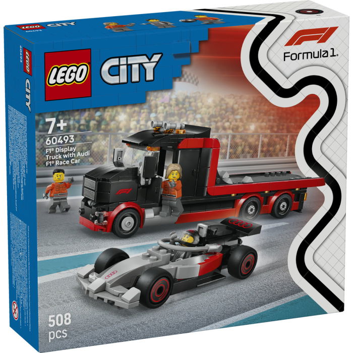 LEGO® City - Camion de prezentare F1® cu masina de curse Audi F1 (60493), 508 piese [2]