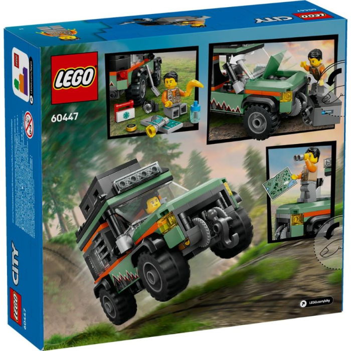 LEGO® City - Camioneta 4x4 off-road (60447), 221 piese [3]