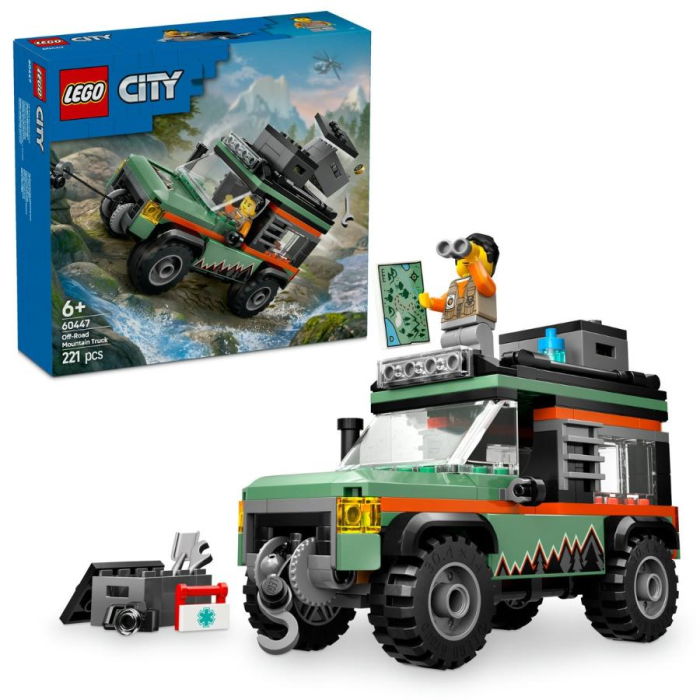 LEGO® City - Camioneta 4x4 off-road (60447), 221 piese [1]