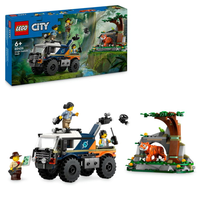  LEGO®  City - Camionul off-road al unui explorator al junglei (60426), 314 piese [4]