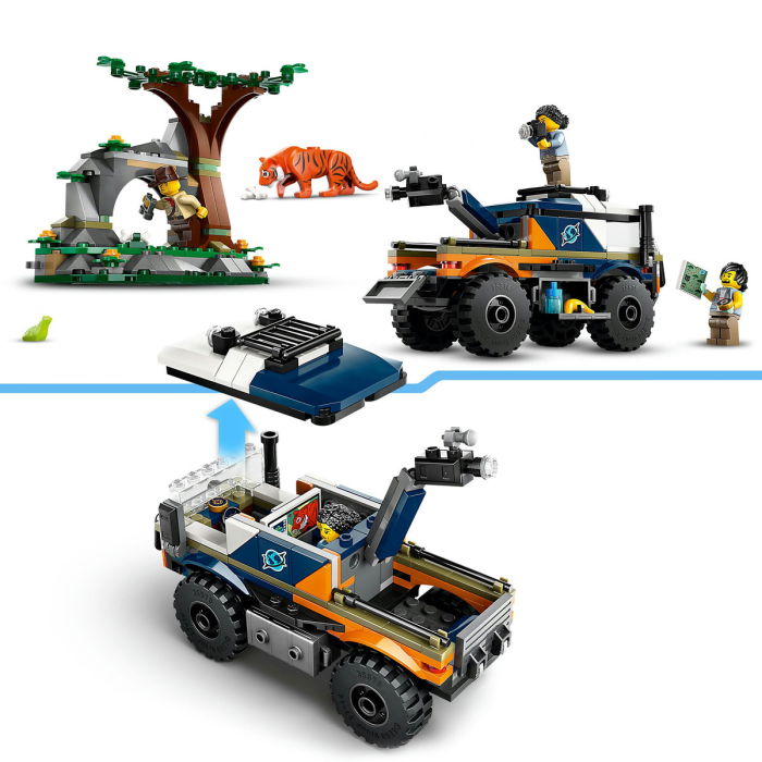  LEGO®  City - Camionul off-road al unui explorator al junglei (60426), 314 piese [9]