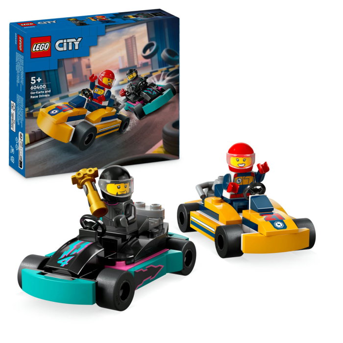 LEGO® City -  Carturi si piloti de curse (60400), 99 piese [1]