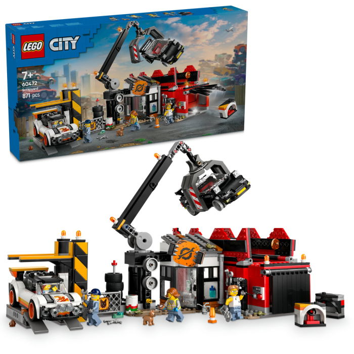  LEGO®  City - Cimitir de masini vechi (60472), 871 piesa  [1]