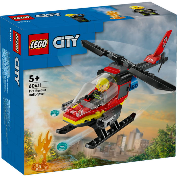 LEGO® City - Elicopter de pompieri (60411), 85 piese [2]
