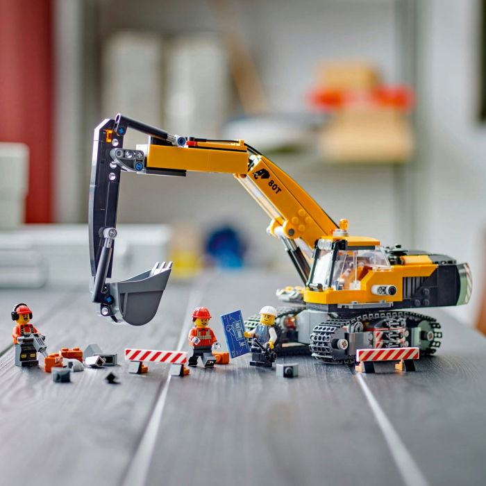 LEGO® City - Excavator galben de constructii  (60420), 633 piese [6]