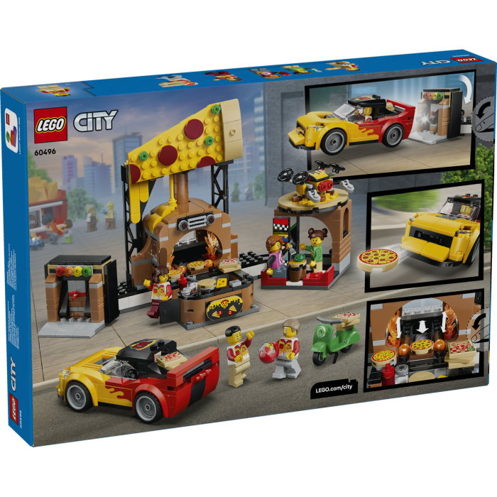 LEGO® City - Experienta livrarii de pizza cu vehicule (60496), 494 piese [3]