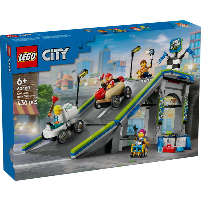 LEGO®  City - Fara limite: Rampa pentru curse de masini (60460), 436 piese [2]