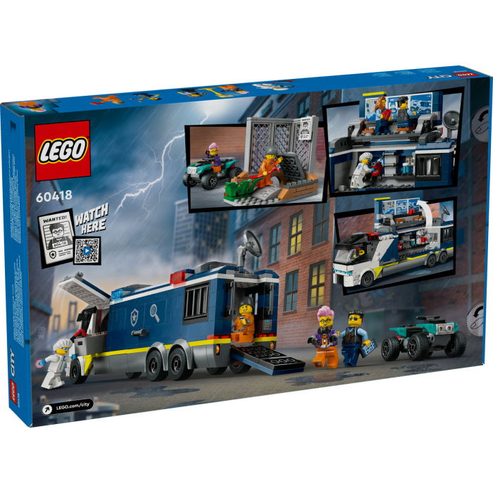  LEGO®  City - Laborator mobil de criminalistica (60418), 674 piese [3]