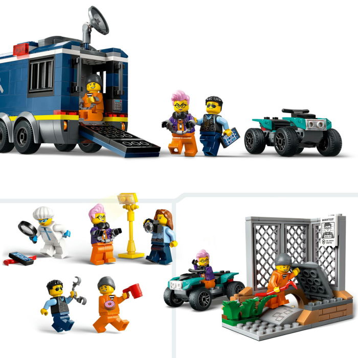  LEGO®  City - Laborator mobil de criminalistica (60418), 674 piese [9]