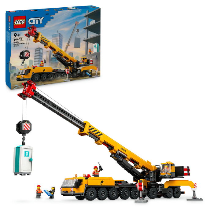  LEGO®  City - Macara mobila galbena de constructii (60409), 1116 piese [1]