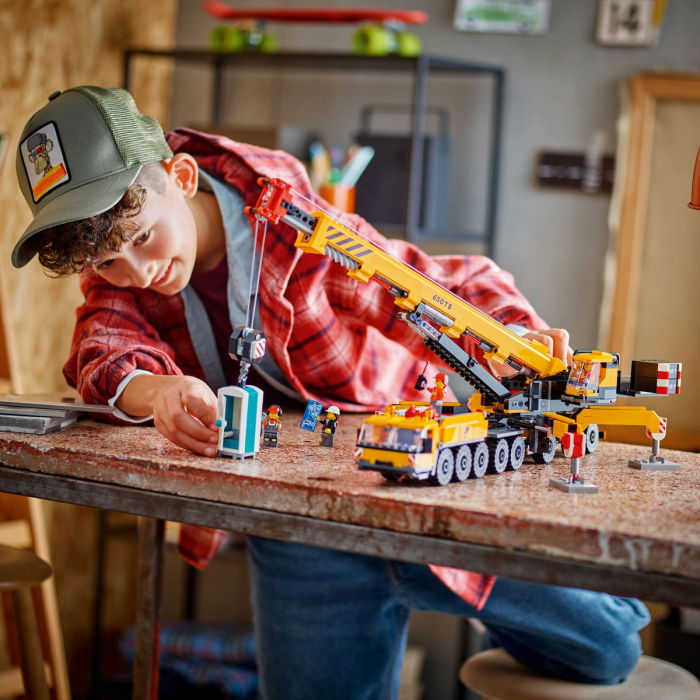  LEGO®  City - Macara mobila galbena de constructii (60409), 1116 piese [5]