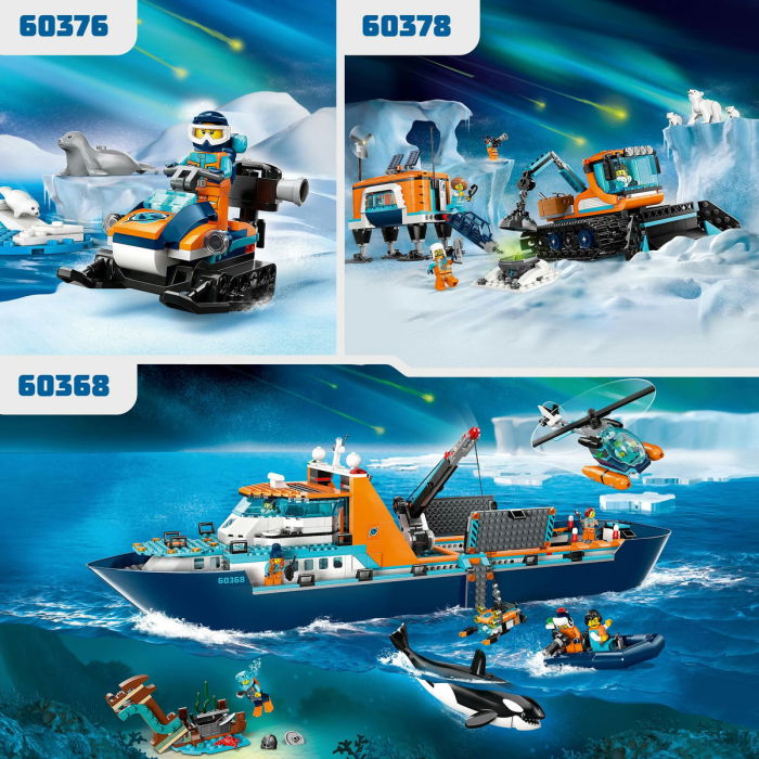  LEGO®  City - Nava pentru explorari arctice (60368), 815 piese [10]