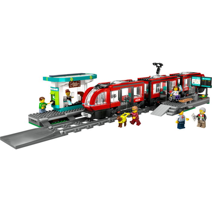 LEGO® City -  Statie si tramvai in centrul orasului (60423), 811 piese [4]