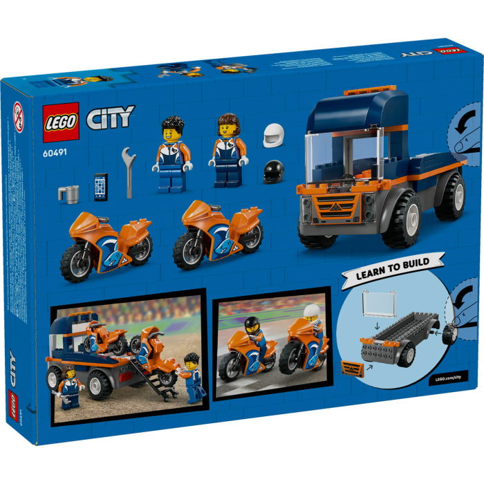 LEGO® City -  Transportor de motociclete (60491), 88 piese [3]